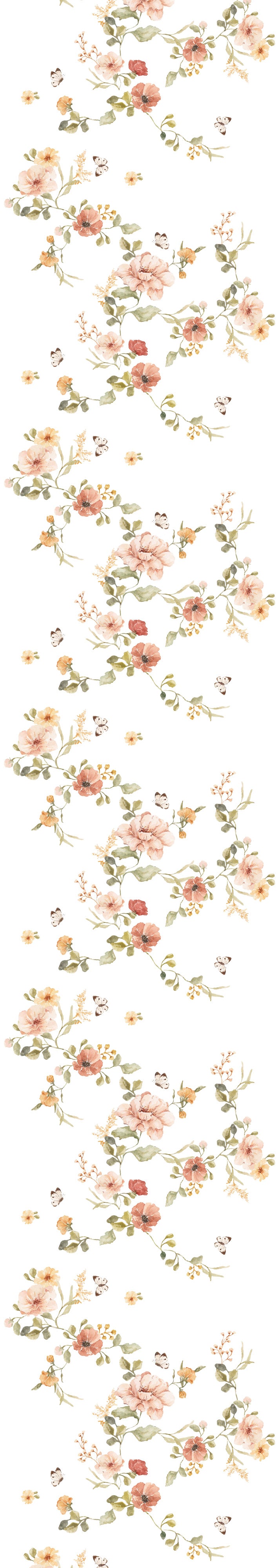 Floral Vintage Wallpaper