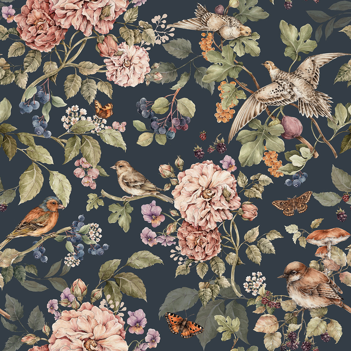 Secret Garden Dark Wallpaper
