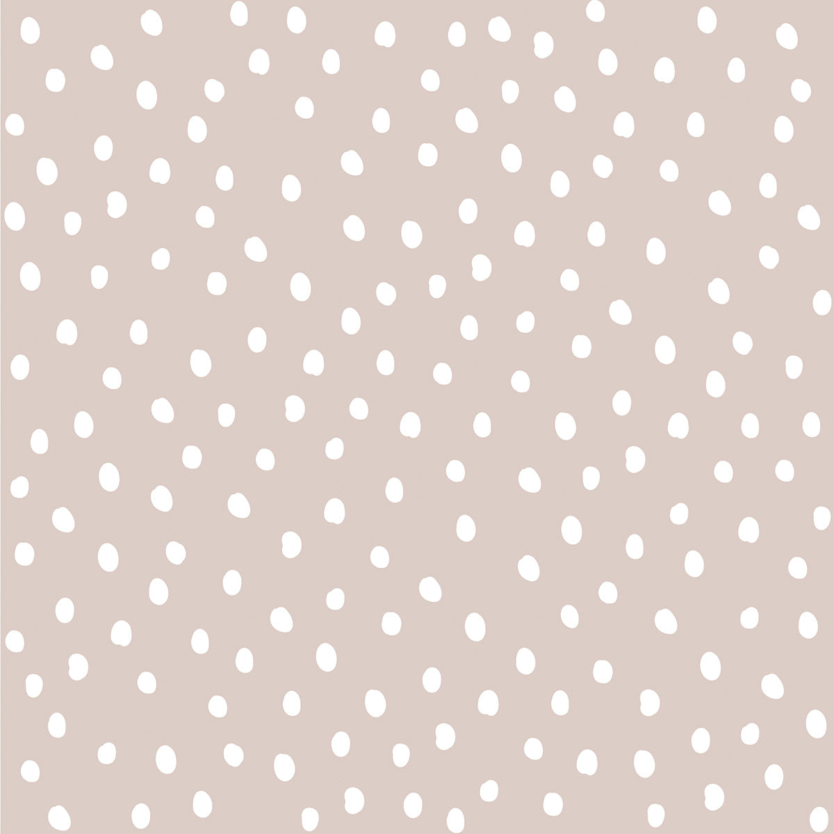 Irregular Dots Powder Pink White Wallpaper