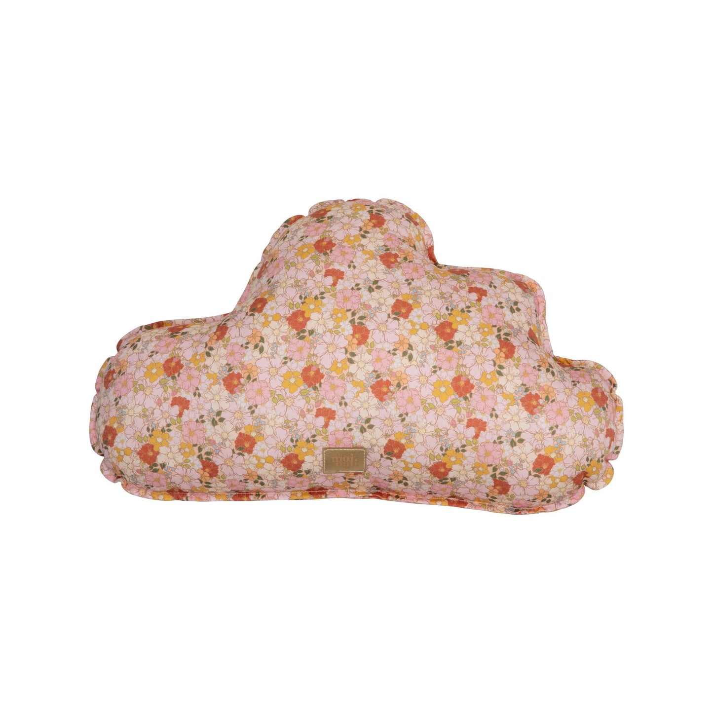 Satin Cotton "Spring Garden" Cloud Pillow