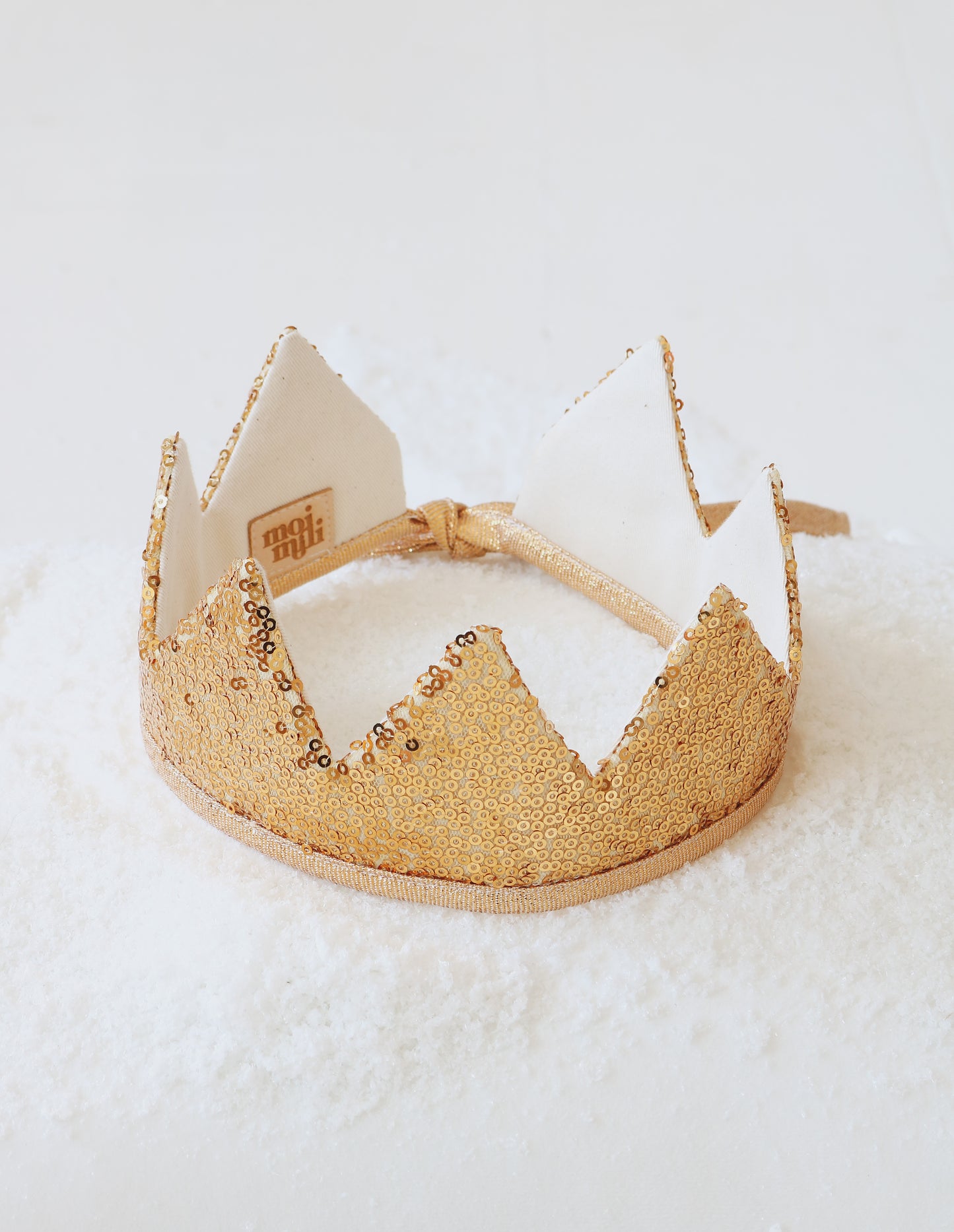 “Gold Sequins” Fairy-tale Crown
