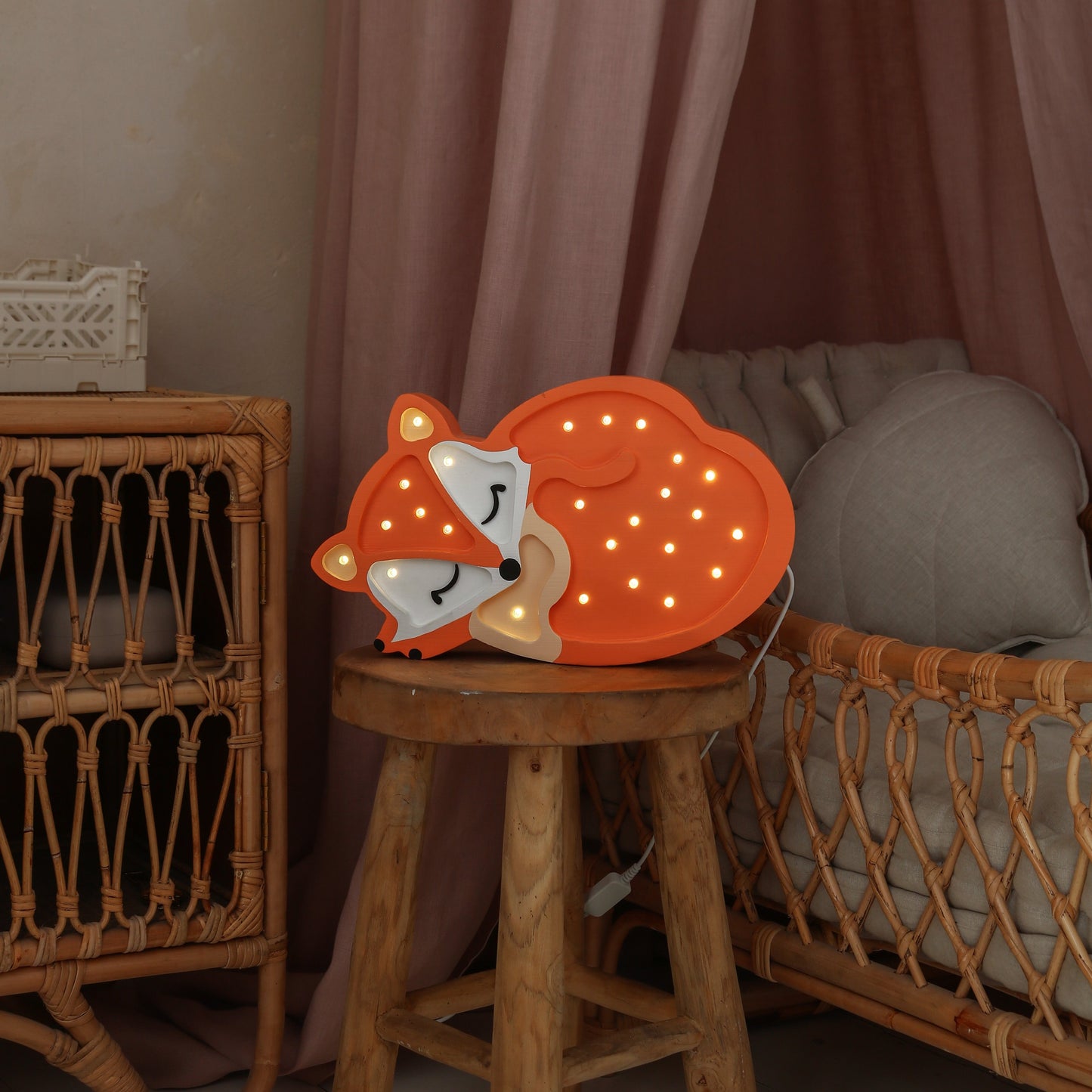 Little Lights Baby Fox Lamp