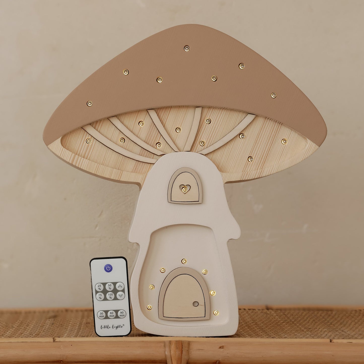 Little Lights Mushroom House Lamp