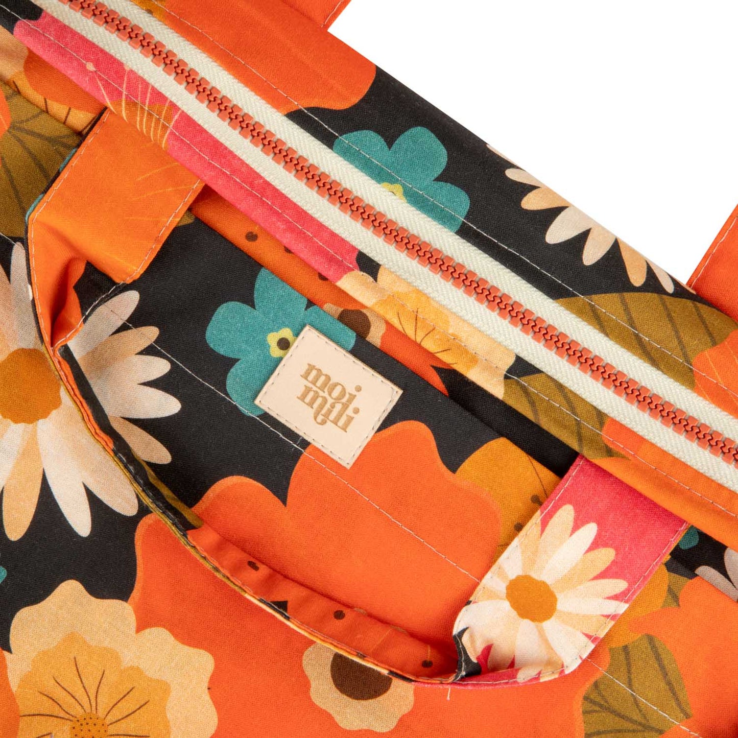 "Picnic with Flowers" Makeup bag Big size