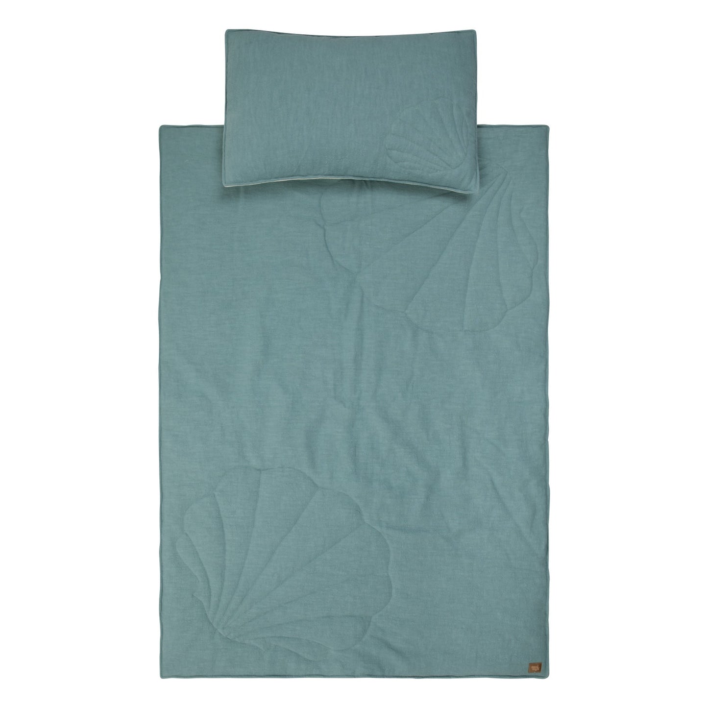 Linen "Eye of the Sea" Shell Child Cover Set (Large)