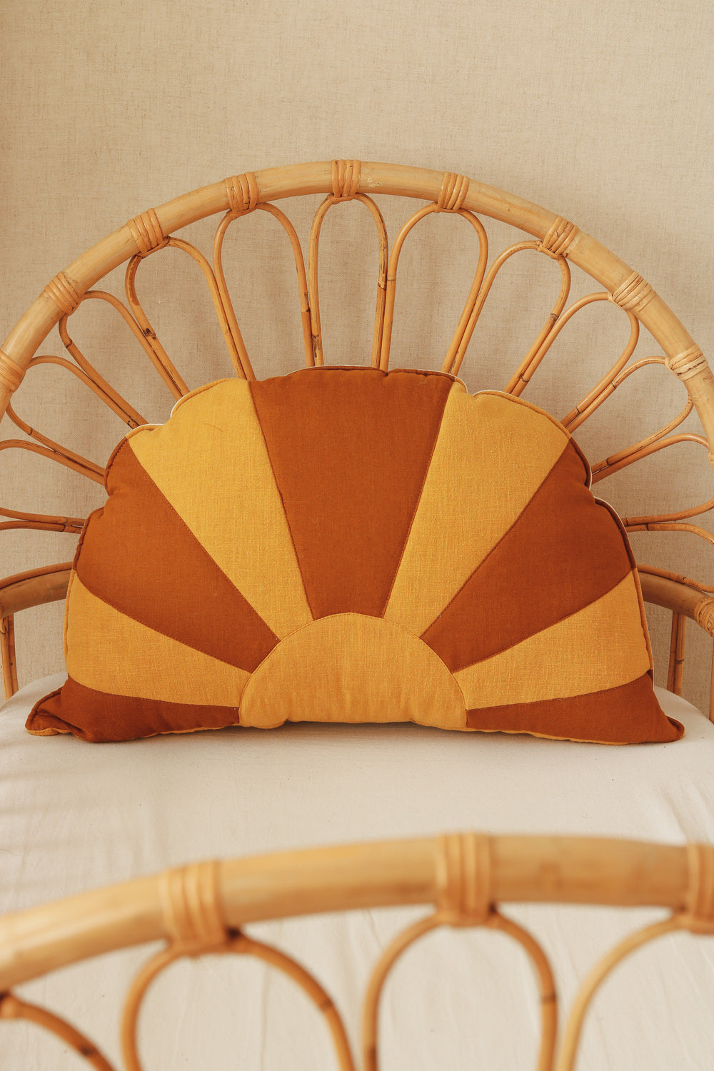 “Caramel by the Sea” Sun Pillow