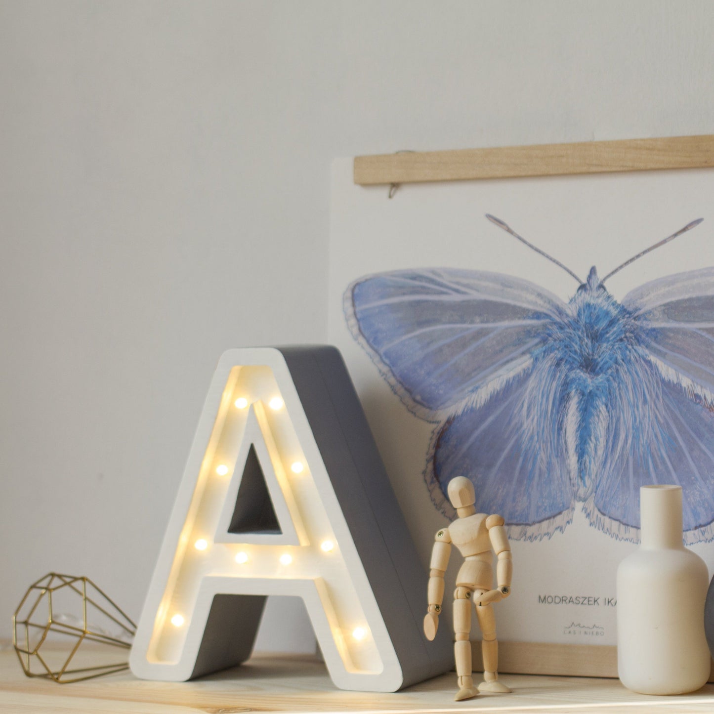 Little Lights Mini Letter Lamps A - Z