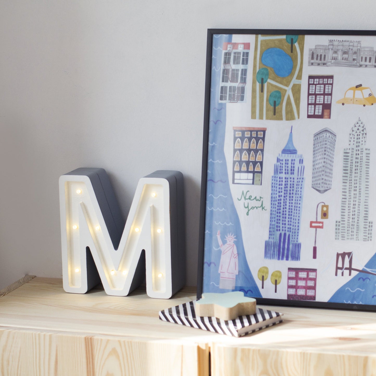 Little Lights Mini Letter Lamps A - Z