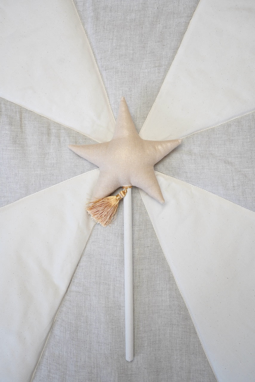 “Beige” Cotton Magic Wand