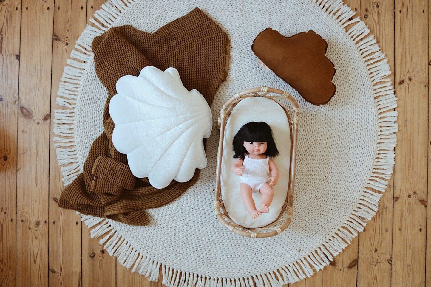 “Caramel” Linen Cloud Pillow