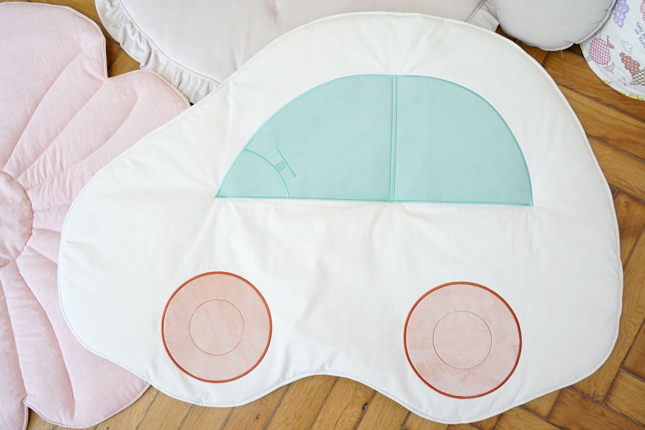 "Powder Mint" Car Mat