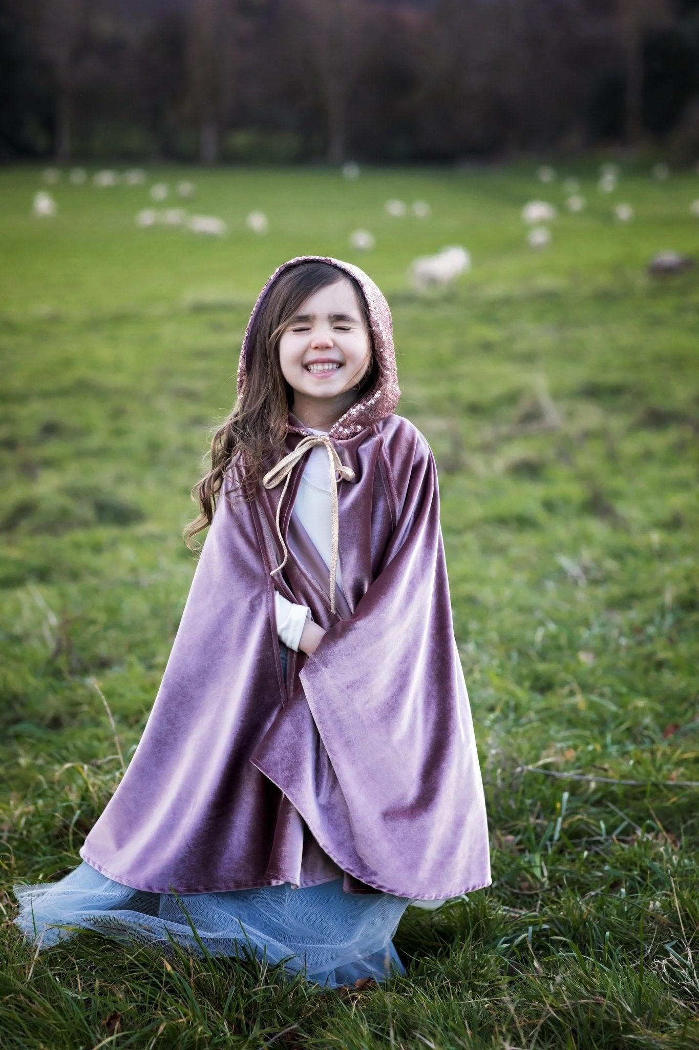 “Cosmic Pearl Riding Hood” Magic Cape - Moi Mili