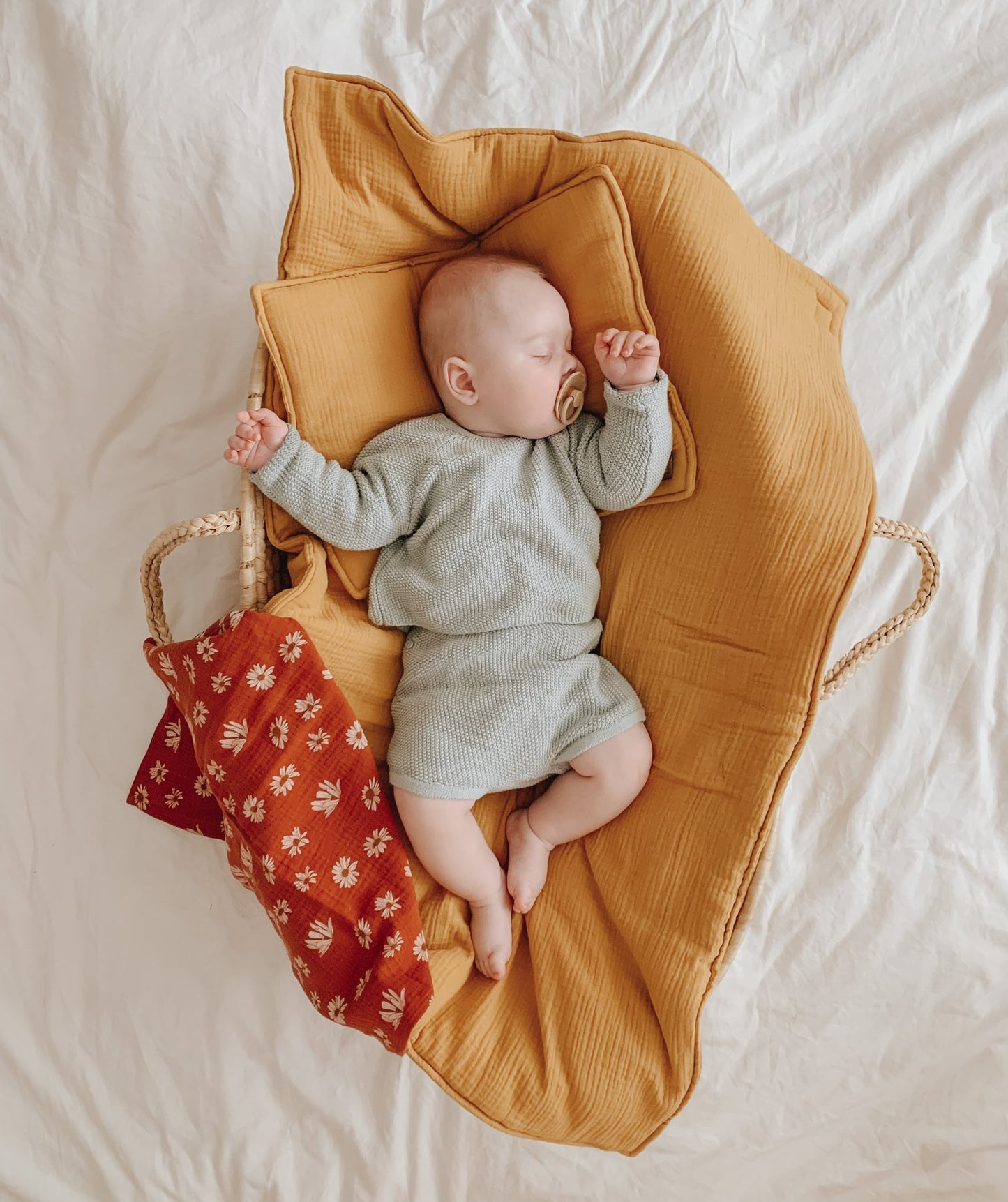 Muslin "Ochre" Child Cover Set