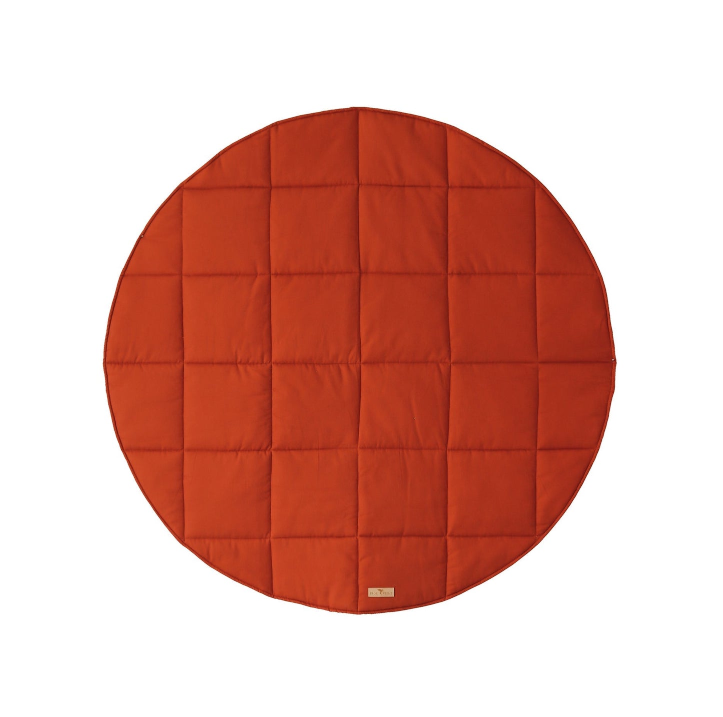 “Red Fox” Round Cotton Mat