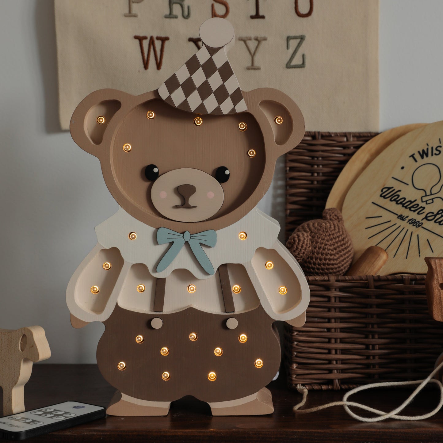 Little Lights Arthur the Bear Lamp
