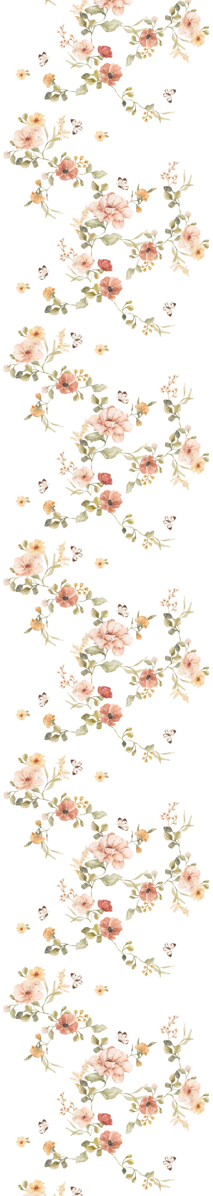 Dekornik Floral Vintage Wallpaper