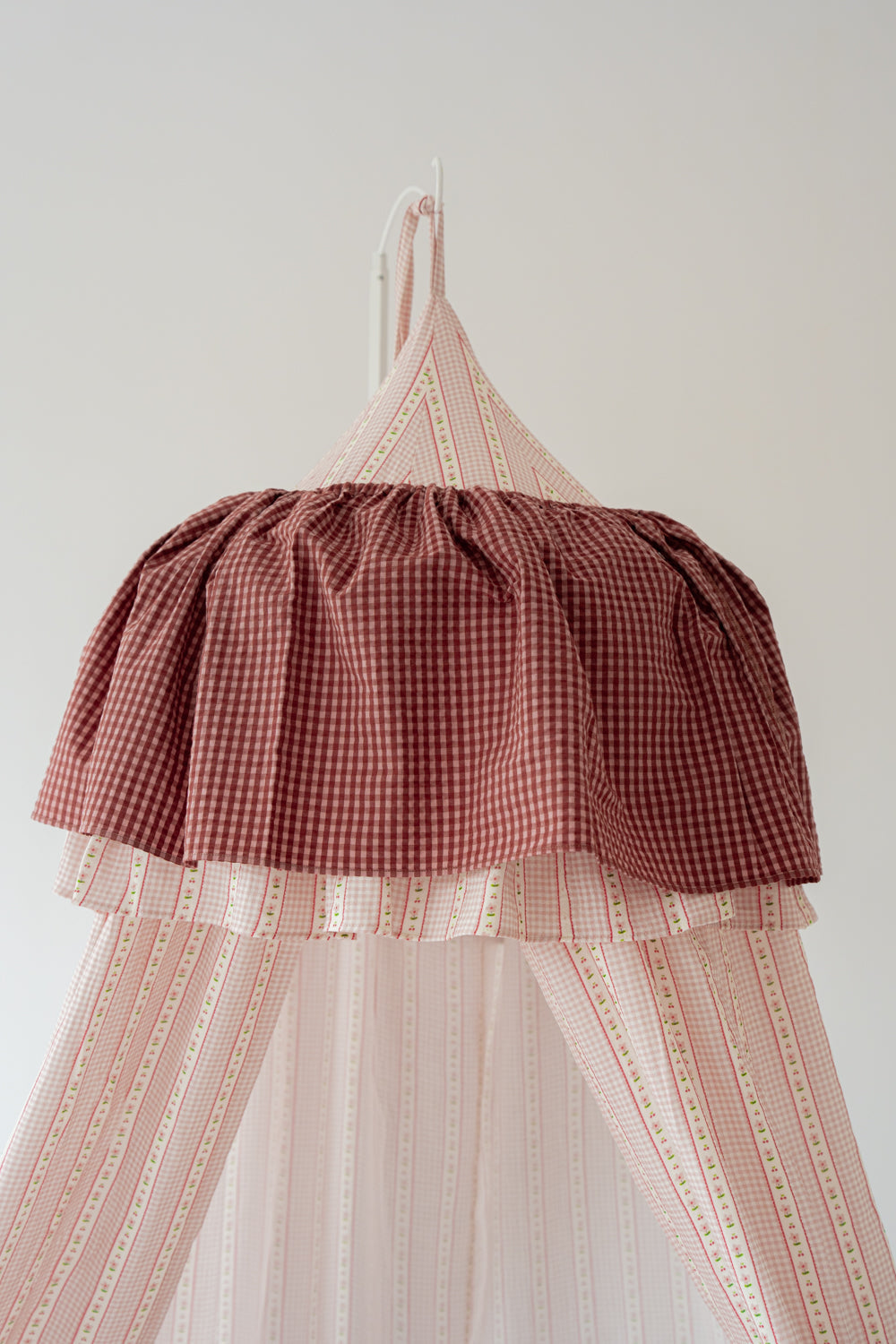 "Pink Check" Ruffle
