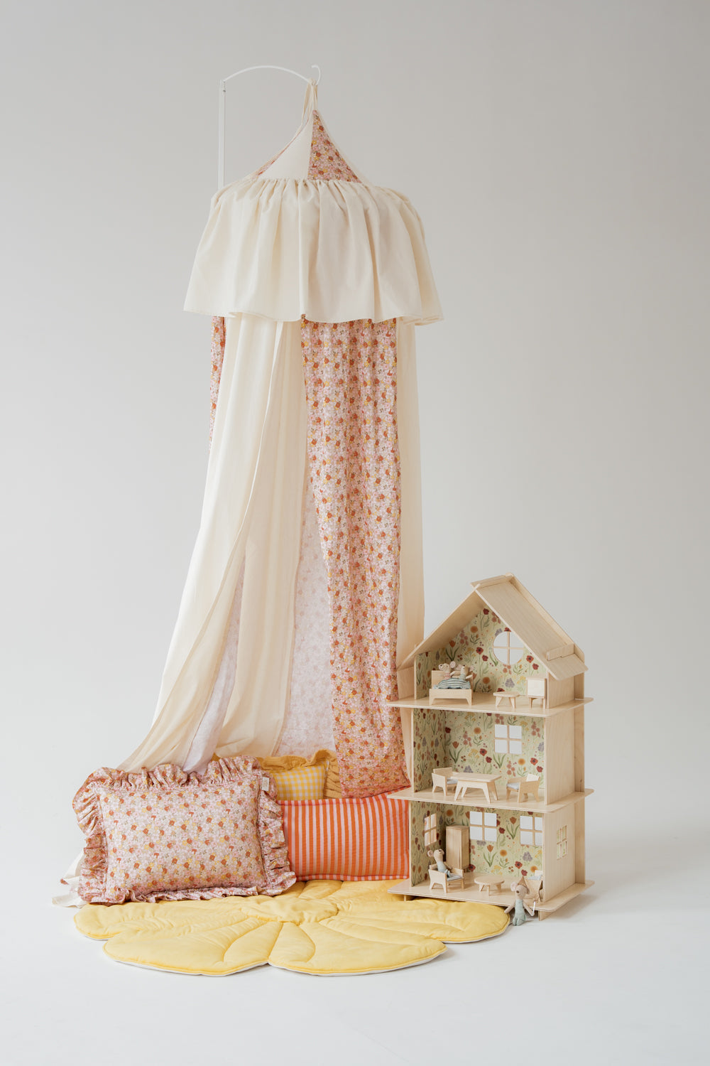 "Raw Cotton" Ruffle