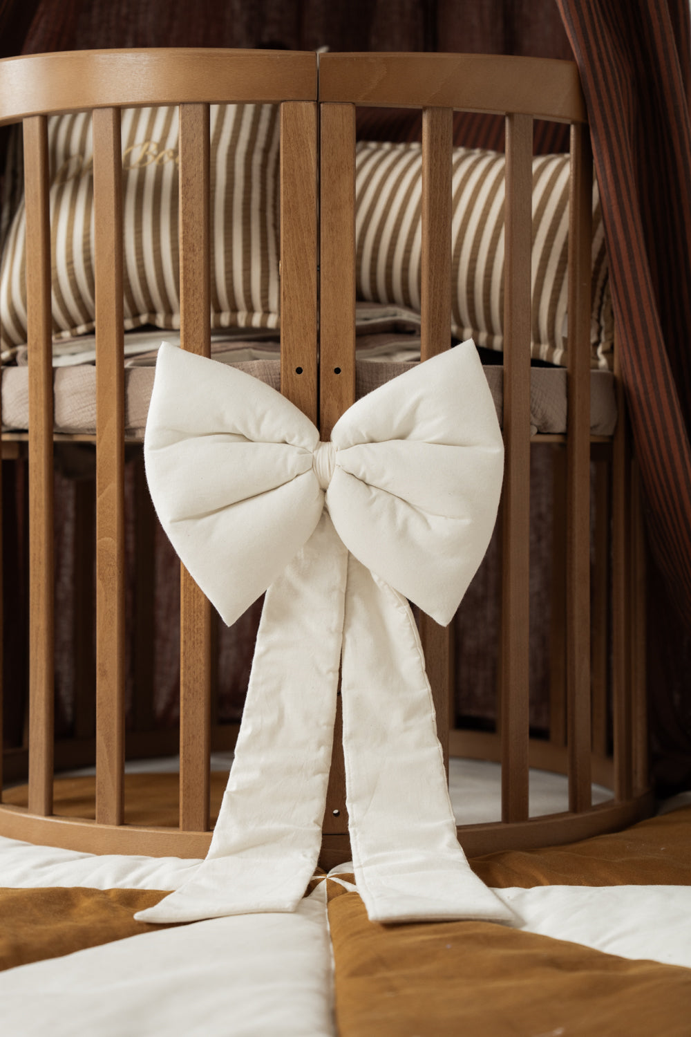 "Raw Cotton' Decorative Bow