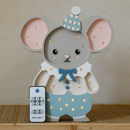 Little Lights Felix The Mouse Lamp