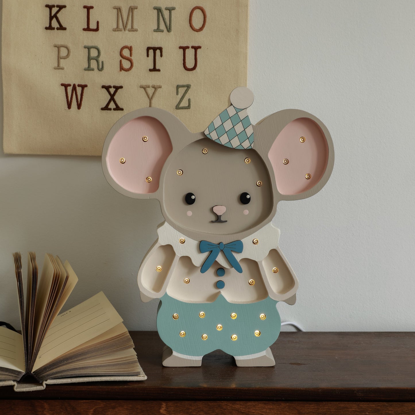 Little Lights Felix The Mouse Lamp