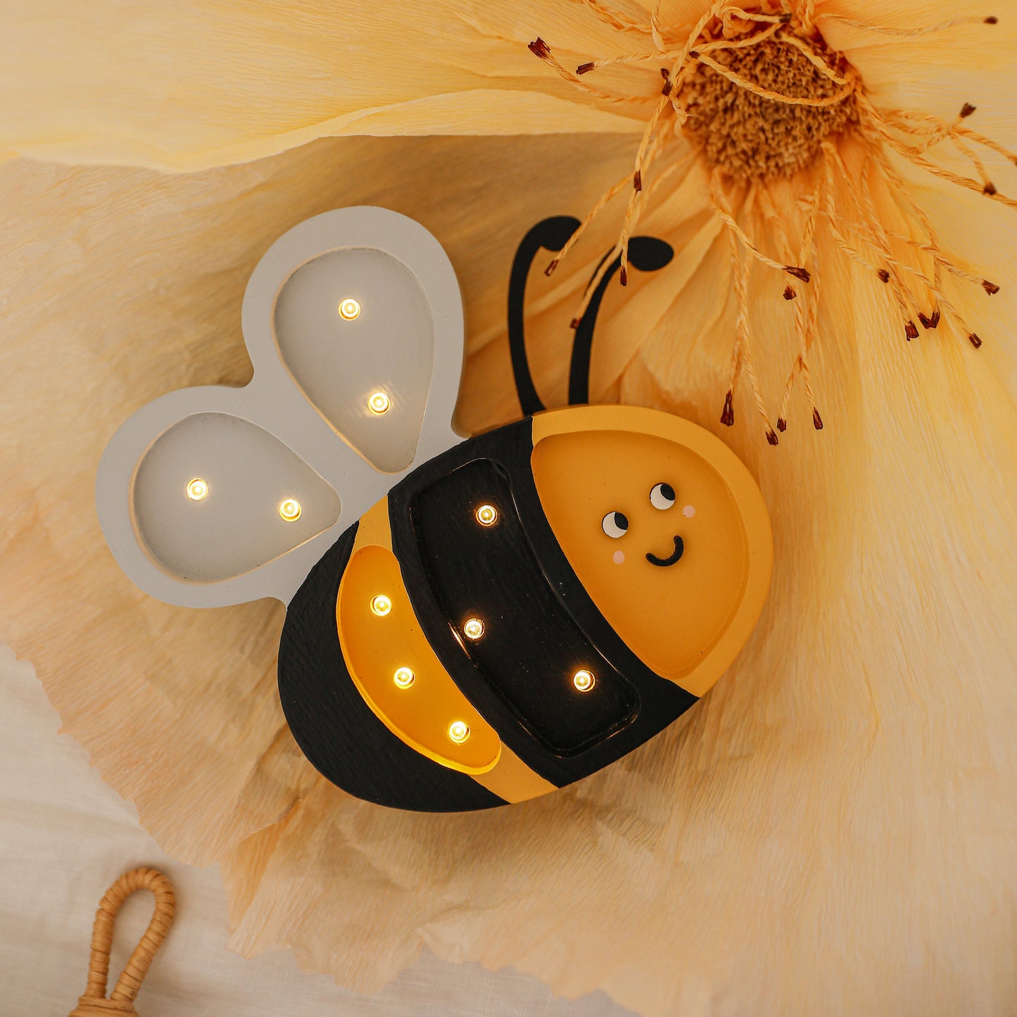 Mini Happy Bee Lamp