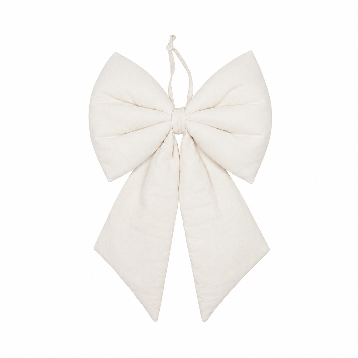 "Raw Cotton' Decorative Bow