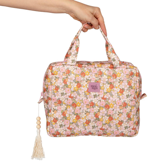 "Green Garden" Makeup bag Big size