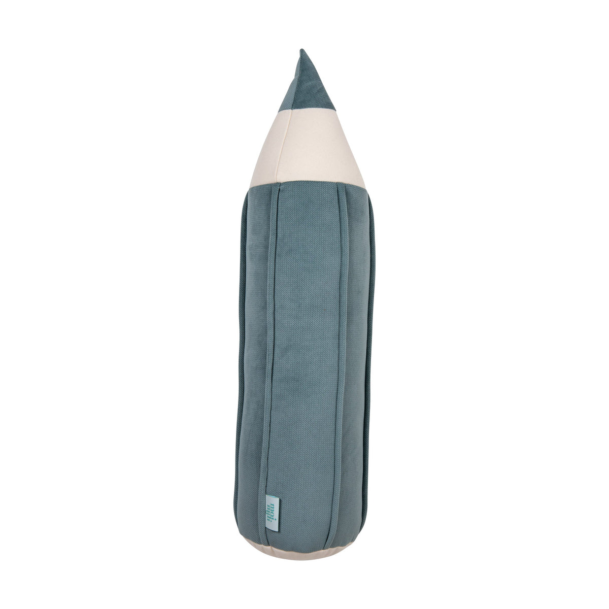 "Grey Blue" Velvet Crayon Pillow