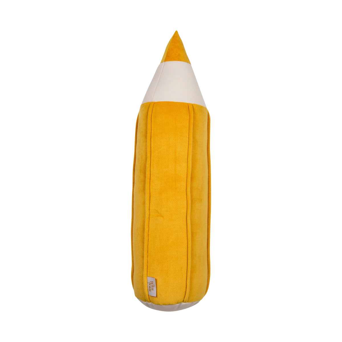 "Yellow" Velvet Crayon Pillow