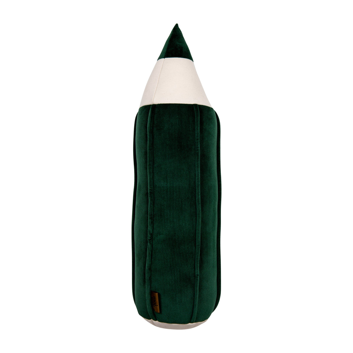 "Green" Velvet Crayon Pillow