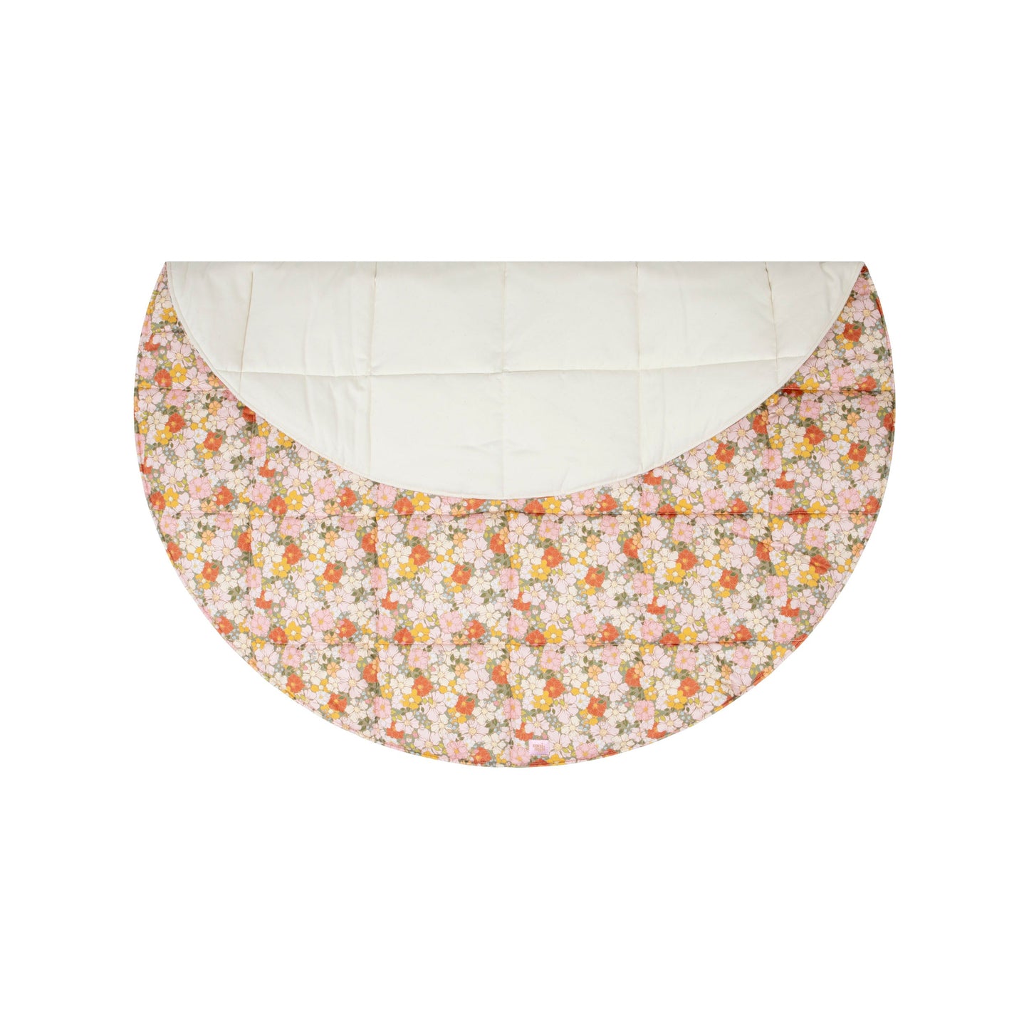 “Green Garden” Round Cotton Mat