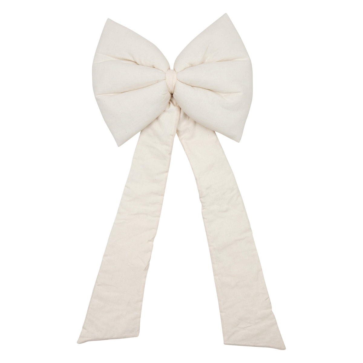 "Raw Cotton' Decorative Bow