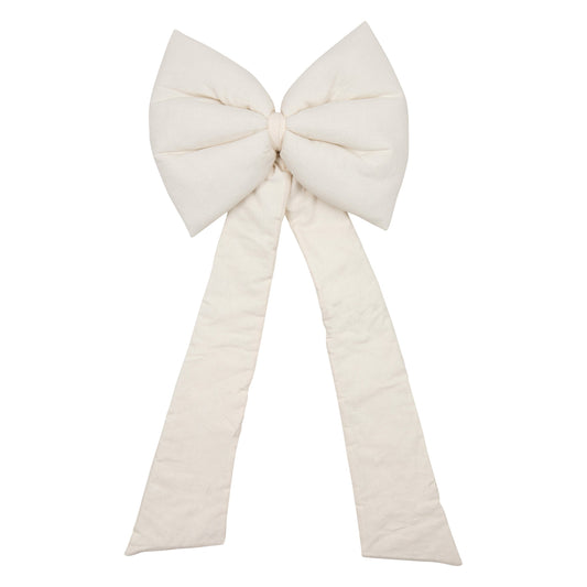 "Raw Cotton' Decorative Bow
