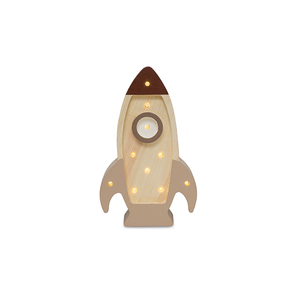 Little Lights Mini Rocket Ship Lamp