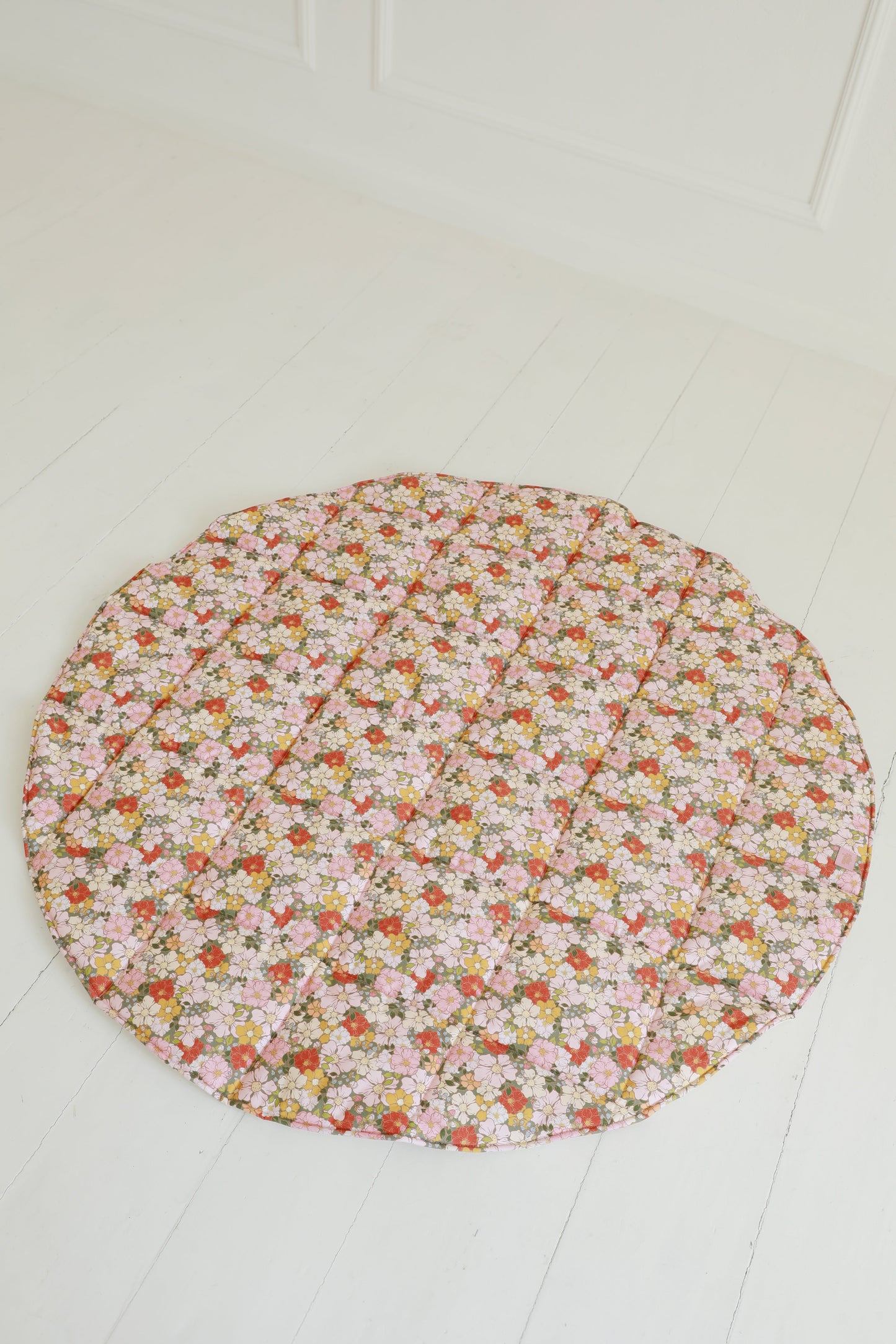 “Green Garden” Round Cotton Mat