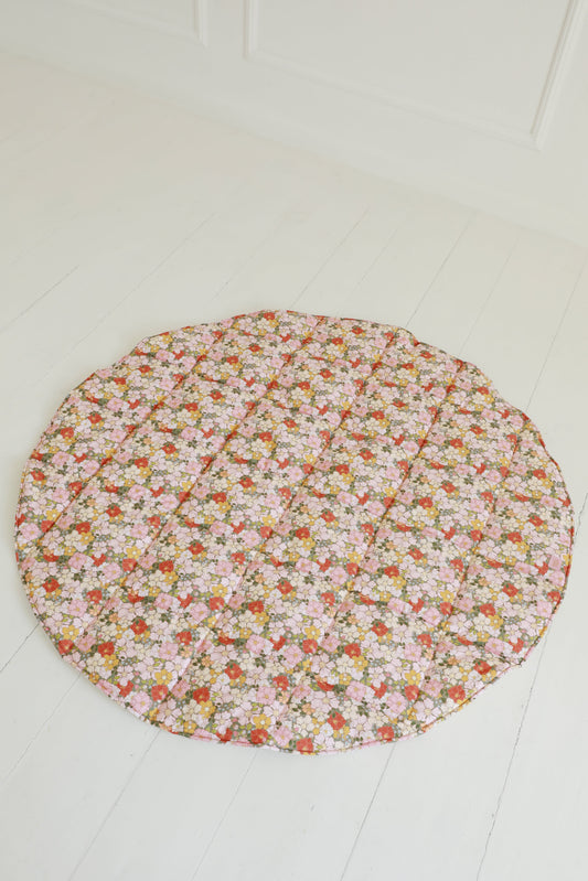 “Green Garden” Round Cotton Mat