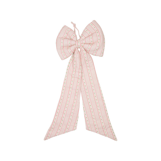 "Vintage Style Flowers" Decorative Bow