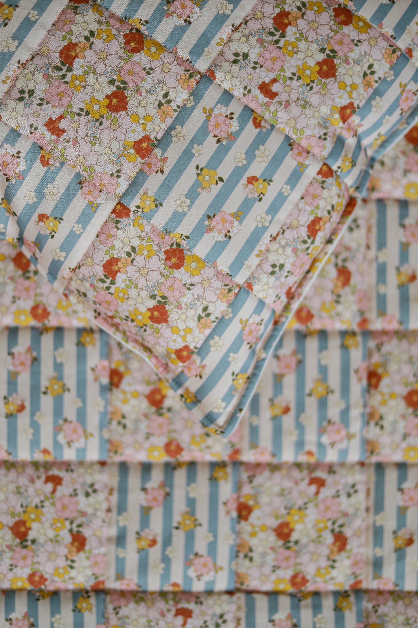Cotton quilted "Summer Garden" Child Cover Set