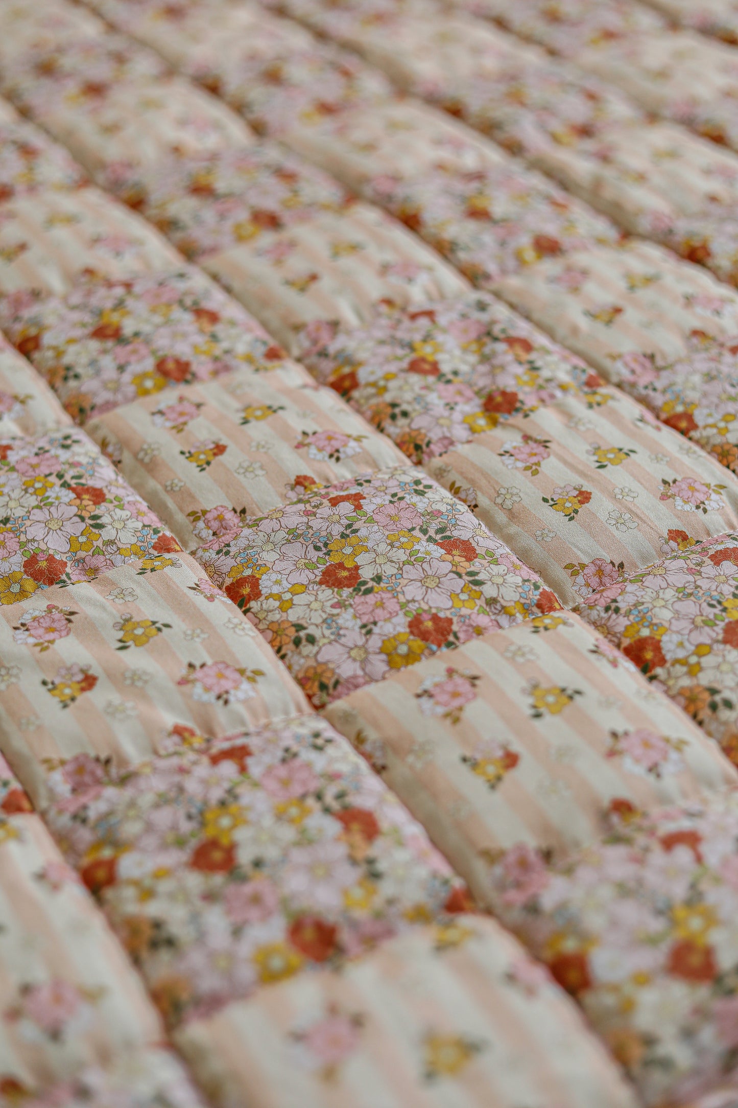 Cotton quilted "Spring Garden" Child Cover Set