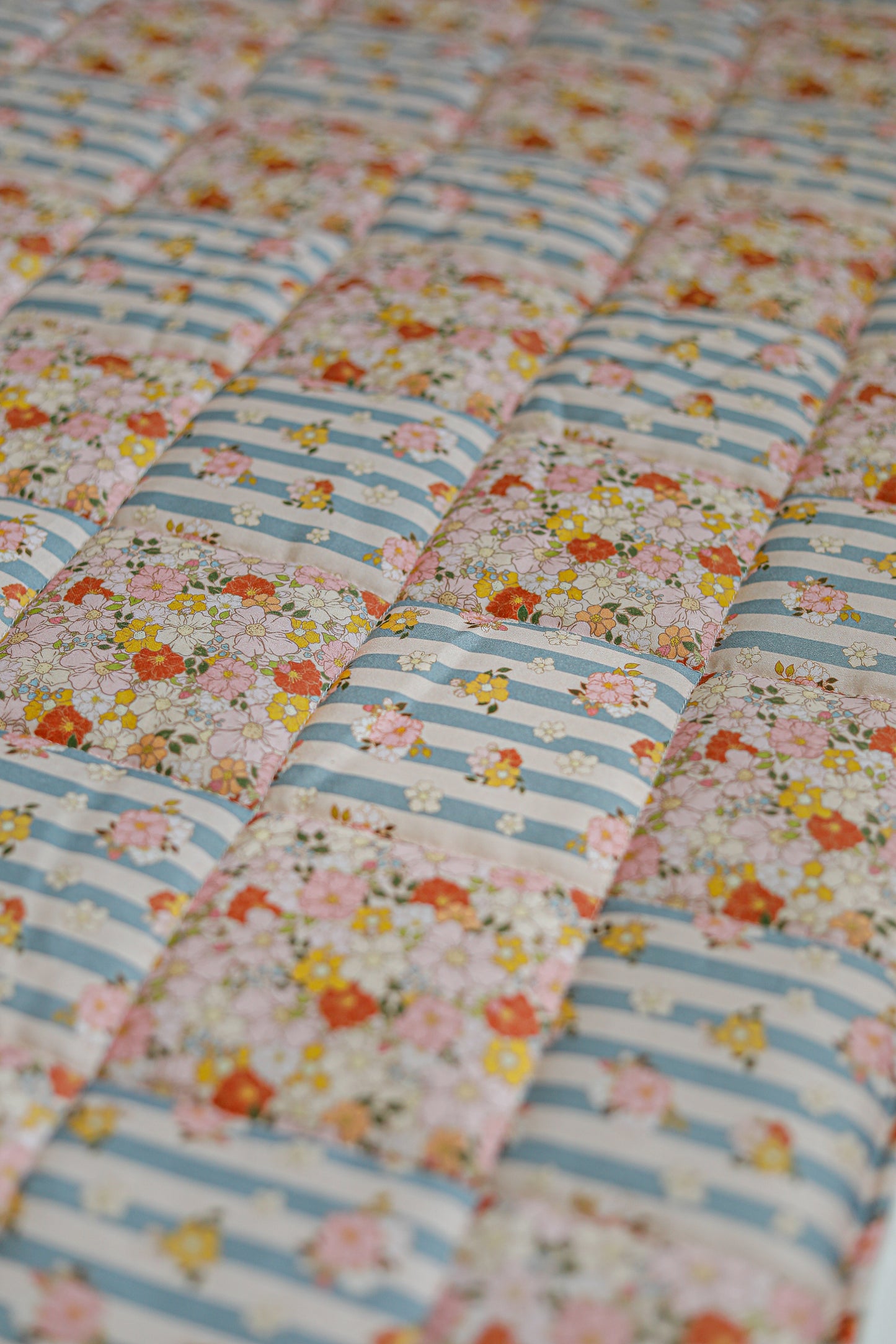 Cotton quilted "Summer Garden" Child Cover Set