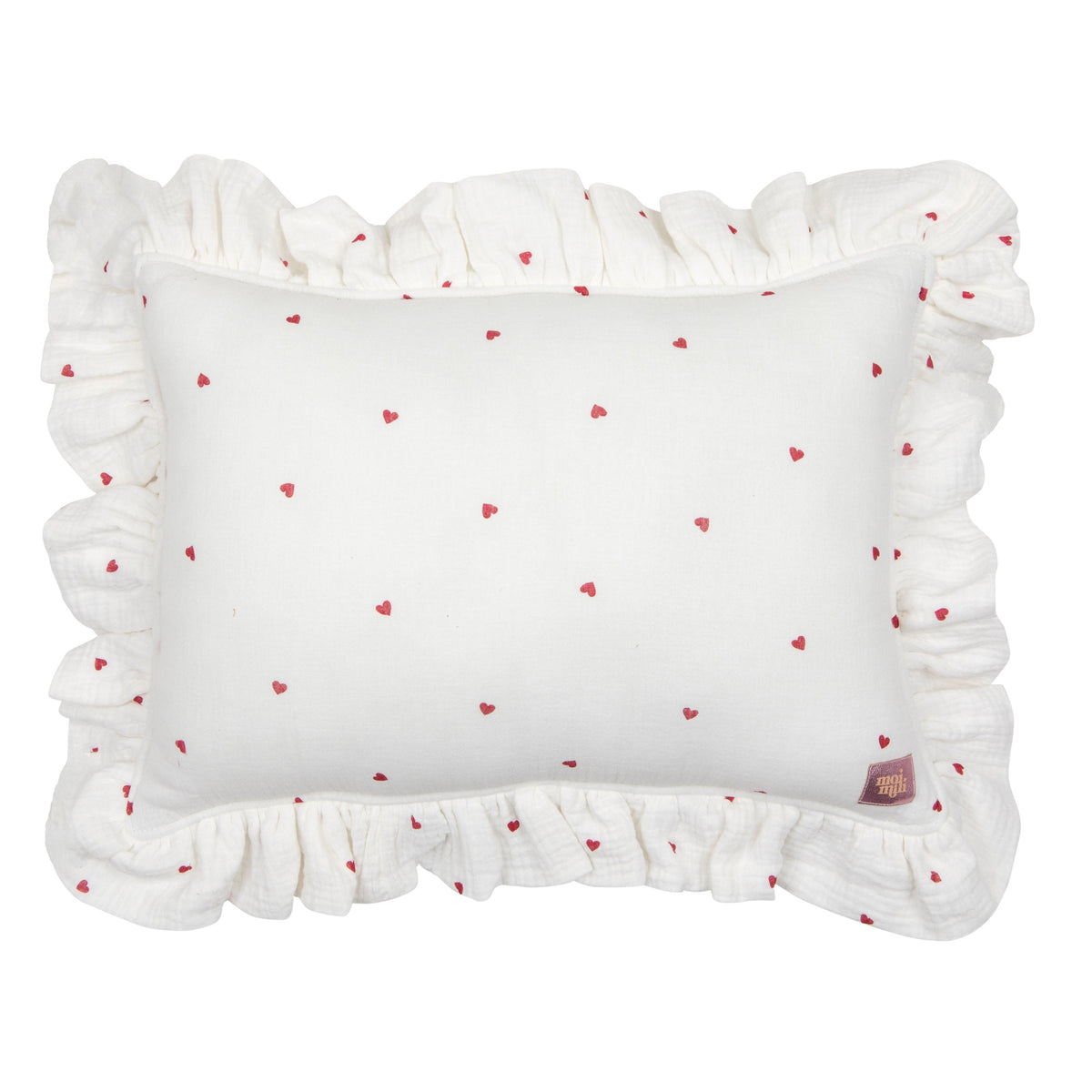 "Sweet Hearts" Pillow with Frill