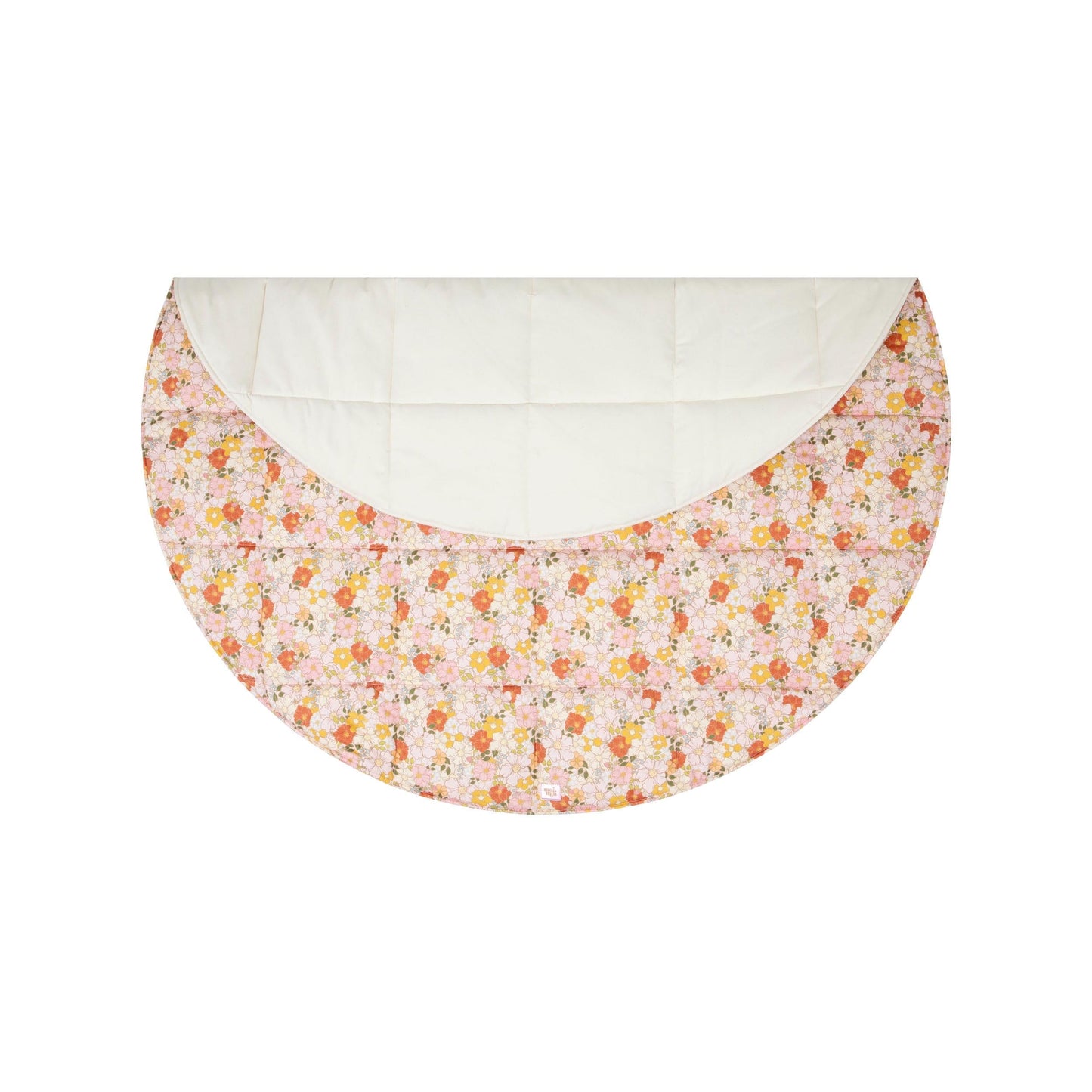 “Spring Garden” Round Cotton Mat