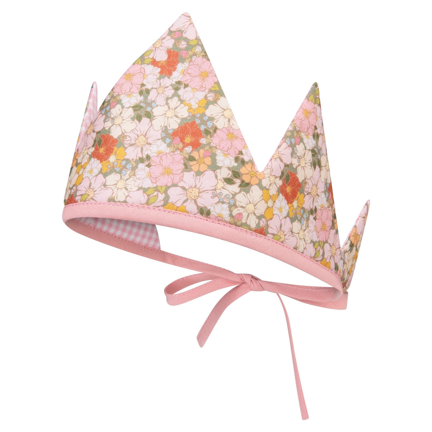 “Green Garden” Cotton Crown and Wand Magic Set