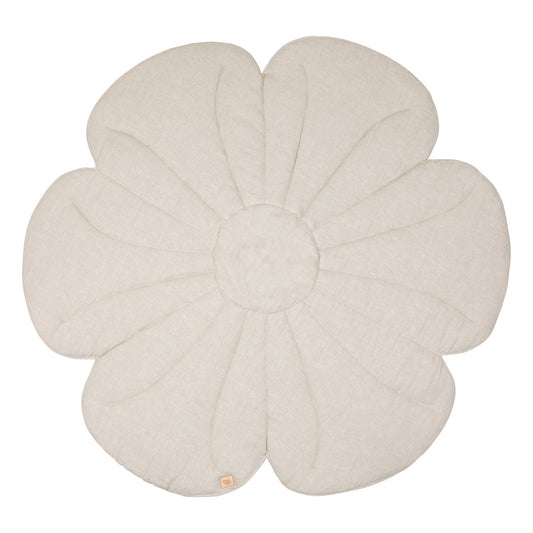 Linen "Sandy Lily" Flower Mat