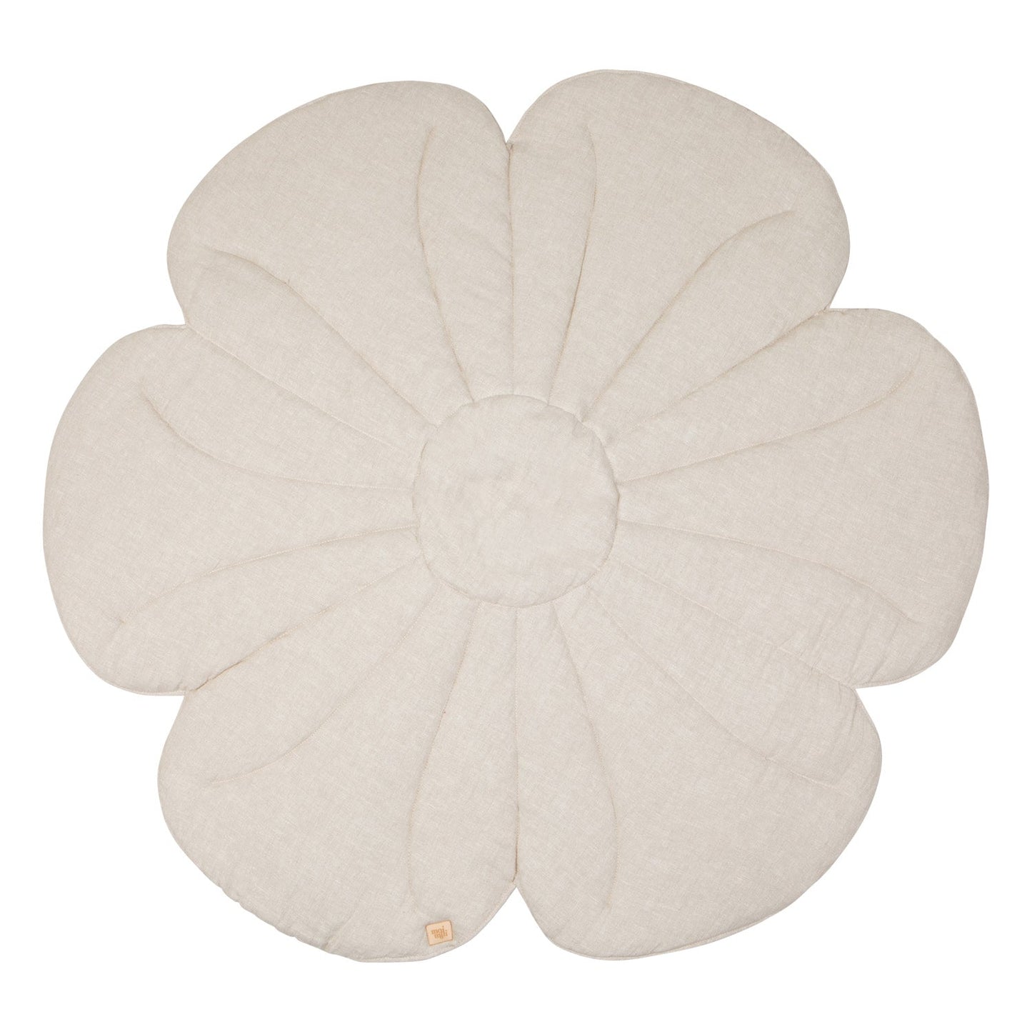 Linen "Sandy Lily" Flower Mat