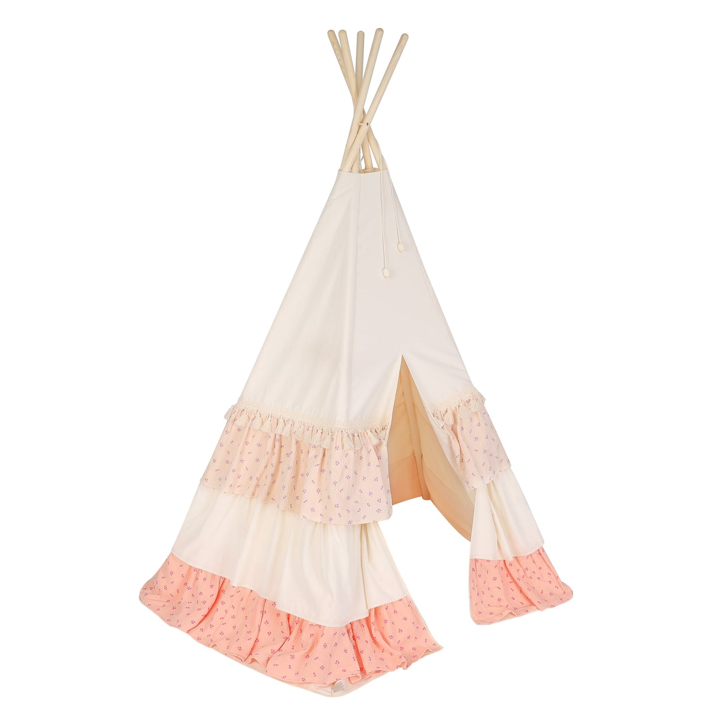 "Forget-me-not" Teepee Tent with Frills