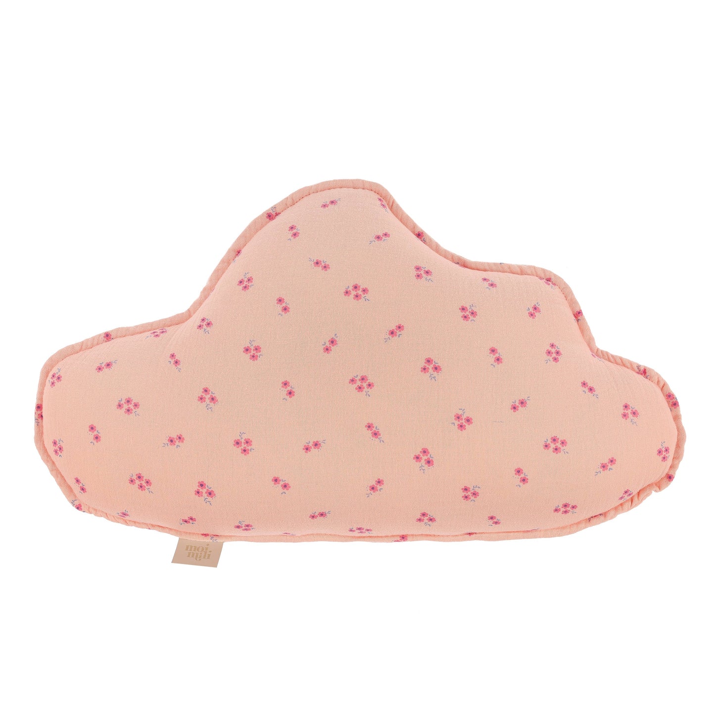 Muslin "Pink Forget-Me-Not" Cloud Pillow