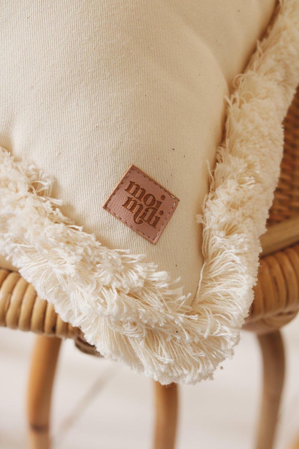 “Boho” Cushion with Embroidery - Moi Mili