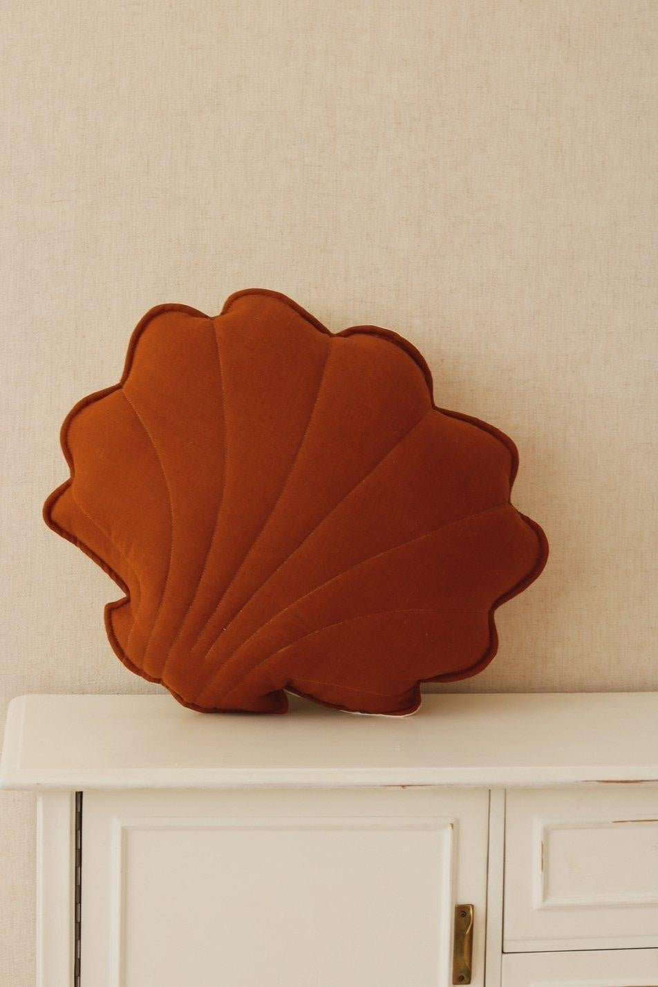 “Caramel” Linen Shell Pillow